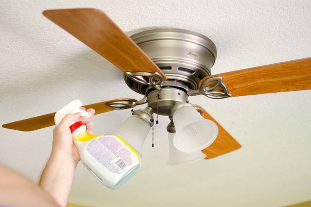 clean gpass from ceiling fan