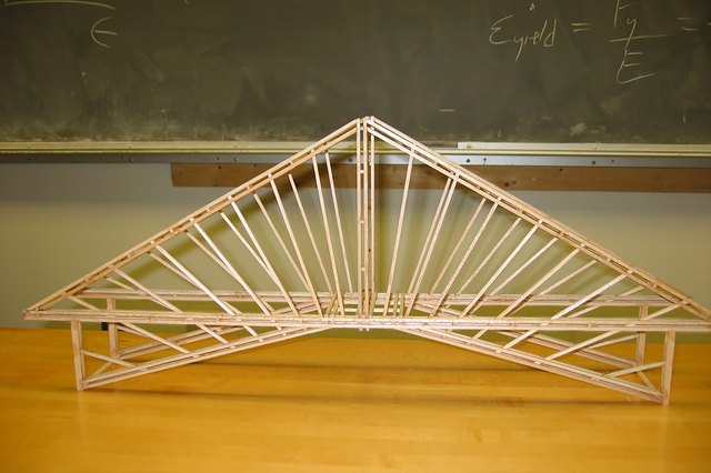 How to Make a Bridge Out of Balsa Wood (with Pictures) eHow