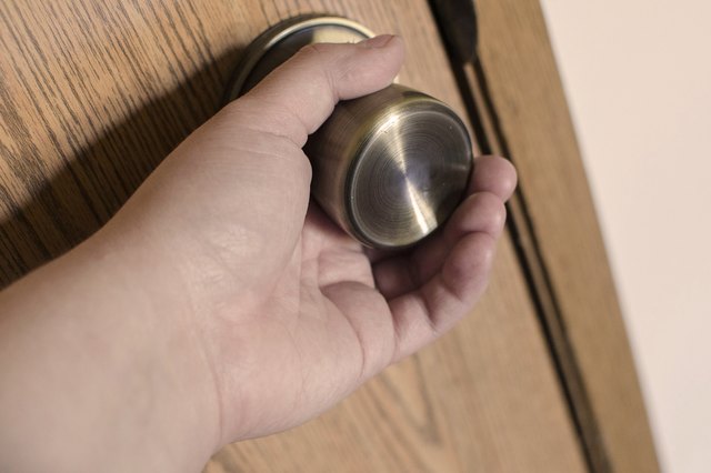 How to Open Locked Door Knobs in a House(Tara Novak/Demand Media)