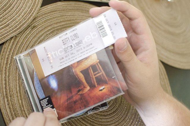 Creative Ways To Wrap Concert Tickets with Pictures EHow