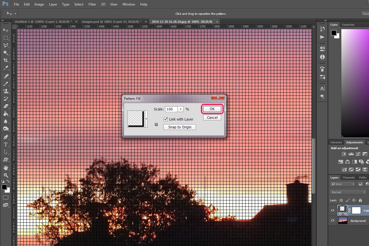 how-do-i-make-a-grid-in-photoshop-with-pictures-ehow