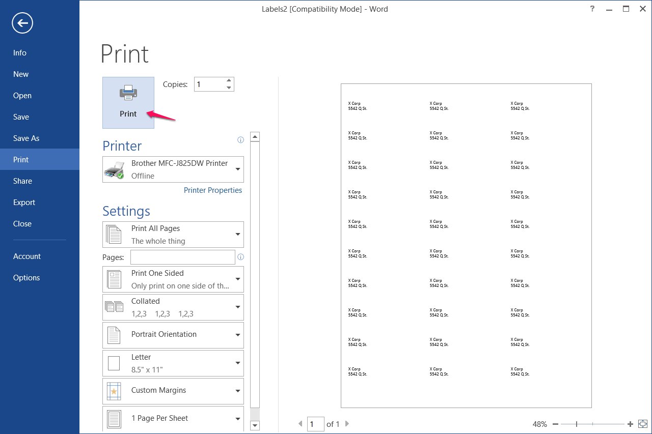 how-do-i-print-labels-in-word-with-pictures-ehow