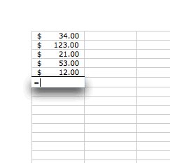 approximately equal symbol excel