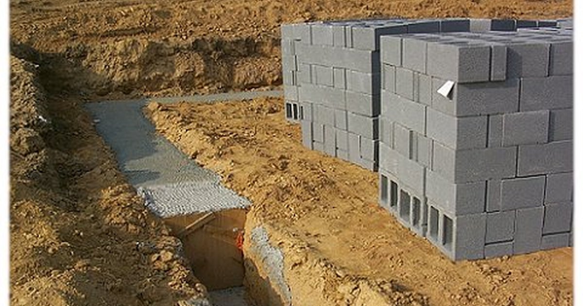 concrete footings measure