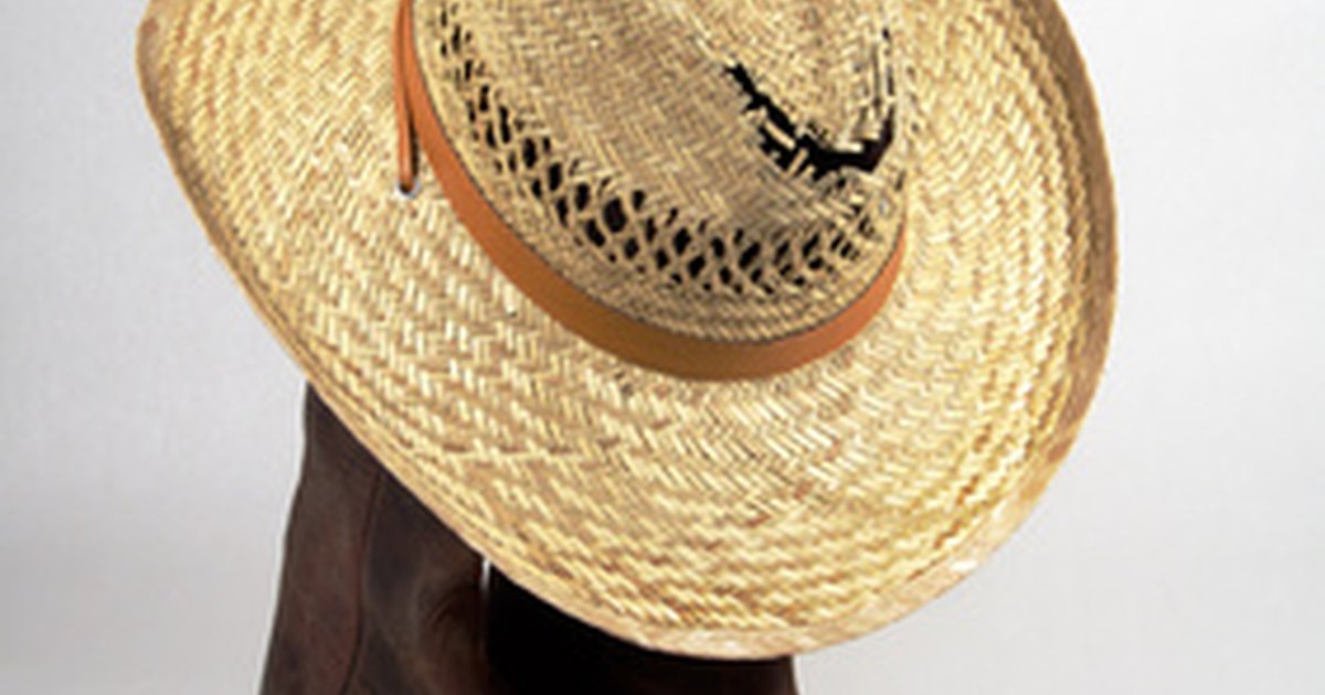 How To Shape A Straw Cowboy Hat At Home