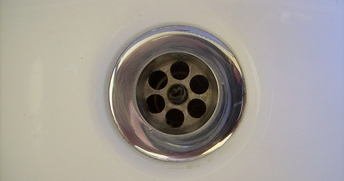 replacing a bathroom sink drain collar