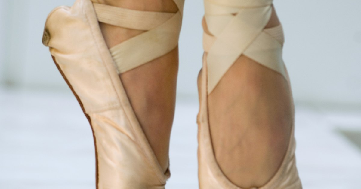 How To Sew Loop Ribbons On Pointe Shoes