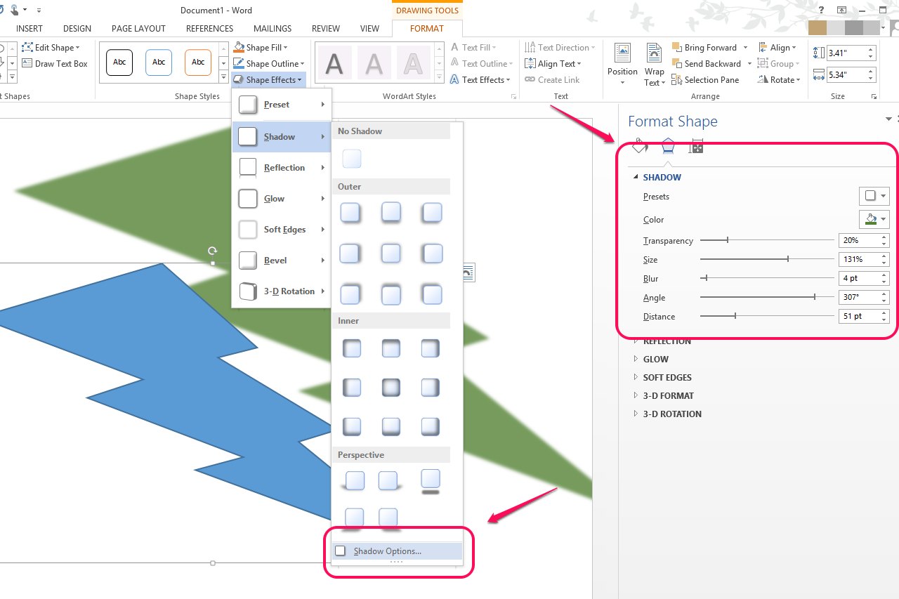 How to Create the Shadow Effect in Microsoft Word | eHow